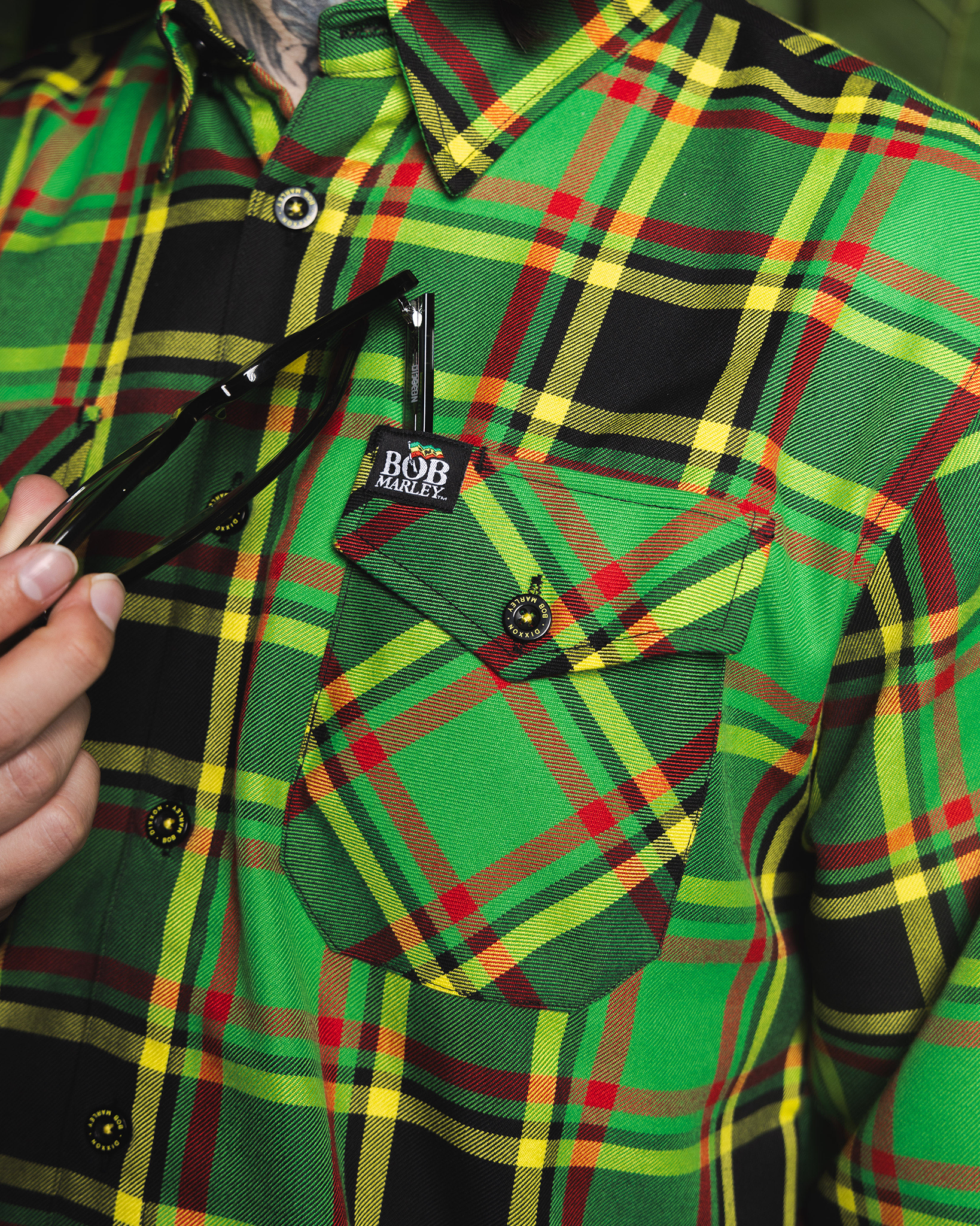 Bob Marley 2026 Flannel - Dixxon Flannel Co.