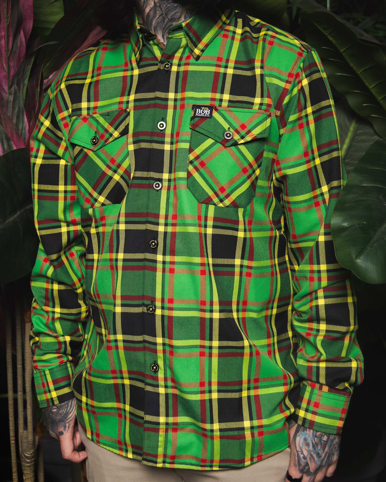 Bob Marley 2026 Flannel - Dixxon Flannel Co.