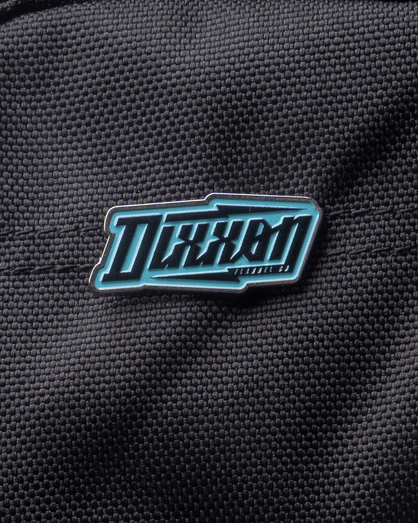 Bolt Enamel Pin - Aqua & Black - Dixxon Flannel Co.
