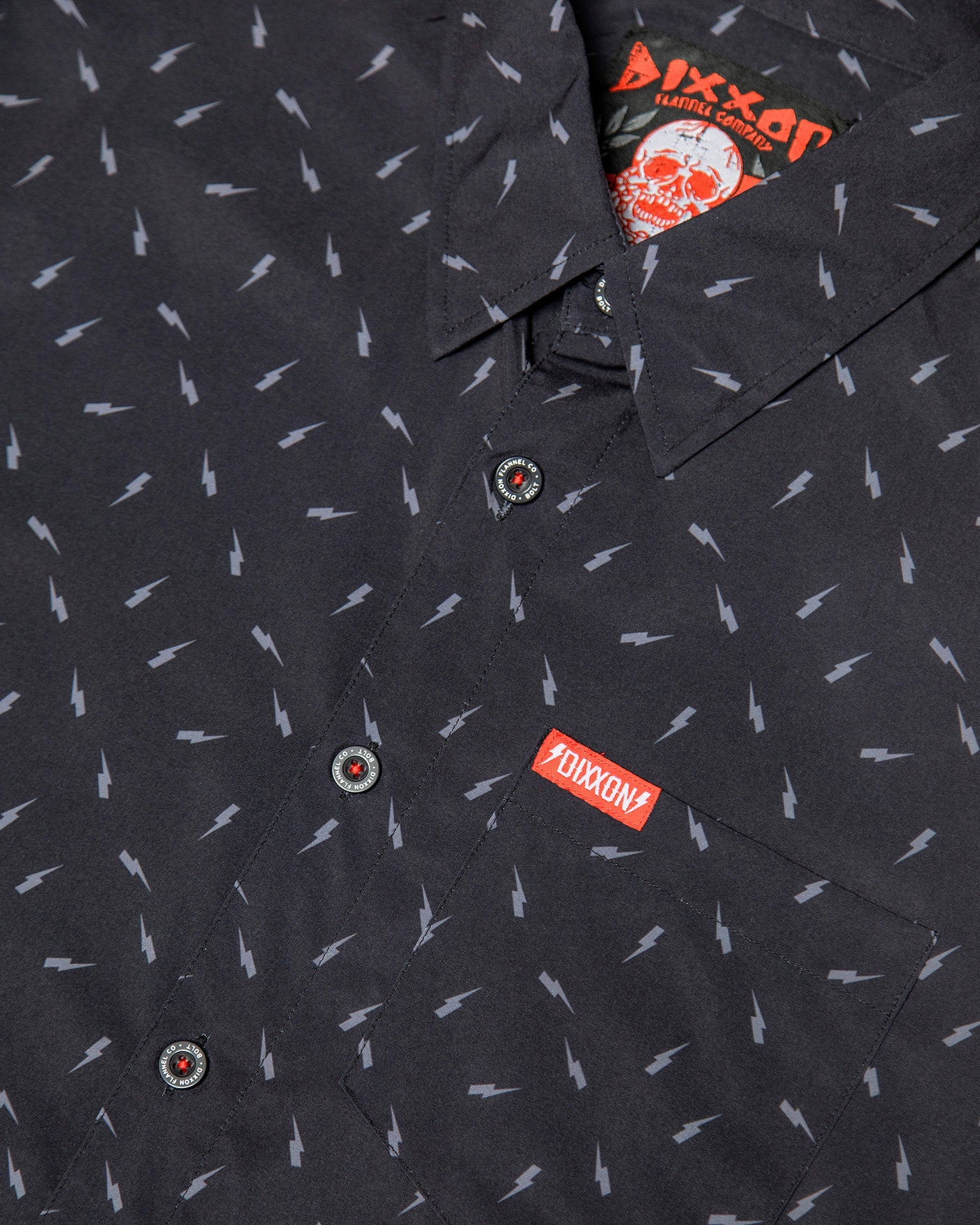 Bolt Party Shirt - Black & Gray - Dixxon Flannel Co.
