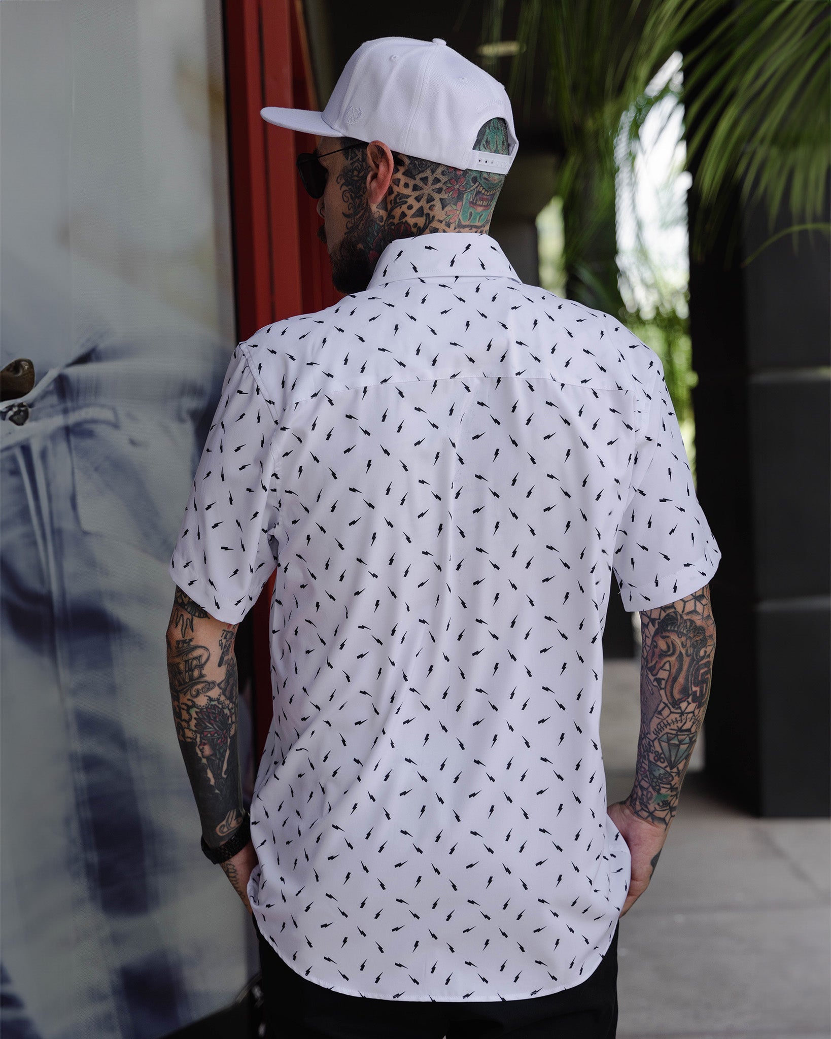 Bolt Party Shirt - Black & White - Dixxon Flannel Co.