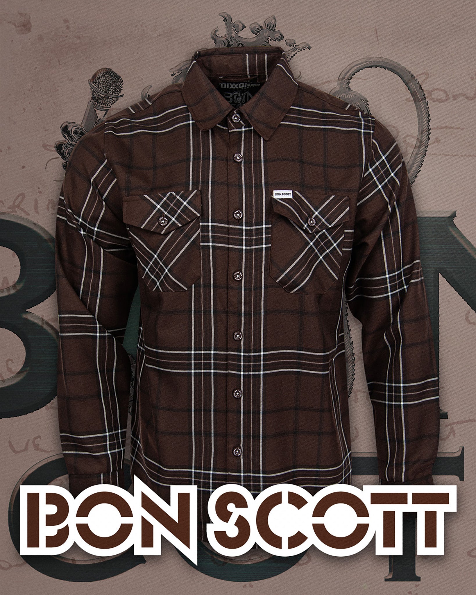 Bon Scott Touring Flannel - Dixxon Flannel Co.