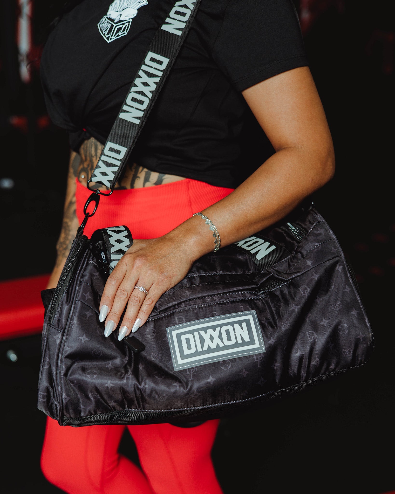 Bougie Duffle Bag - Black & Gray Dixxon Flannel Co.