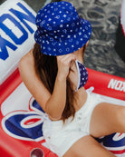 Bougie Reversible Bucket Hat - Blue - Dixxon Flannel Co.