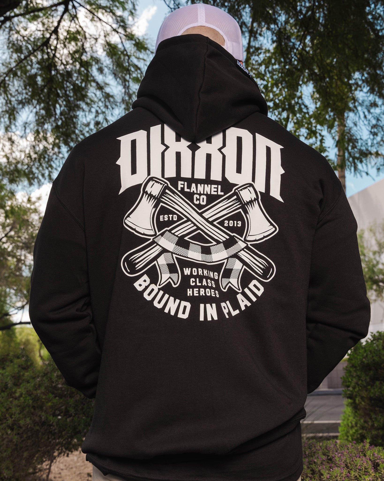 Bound In Plaid Zip Up - Black - Dixxon Flannel Co.