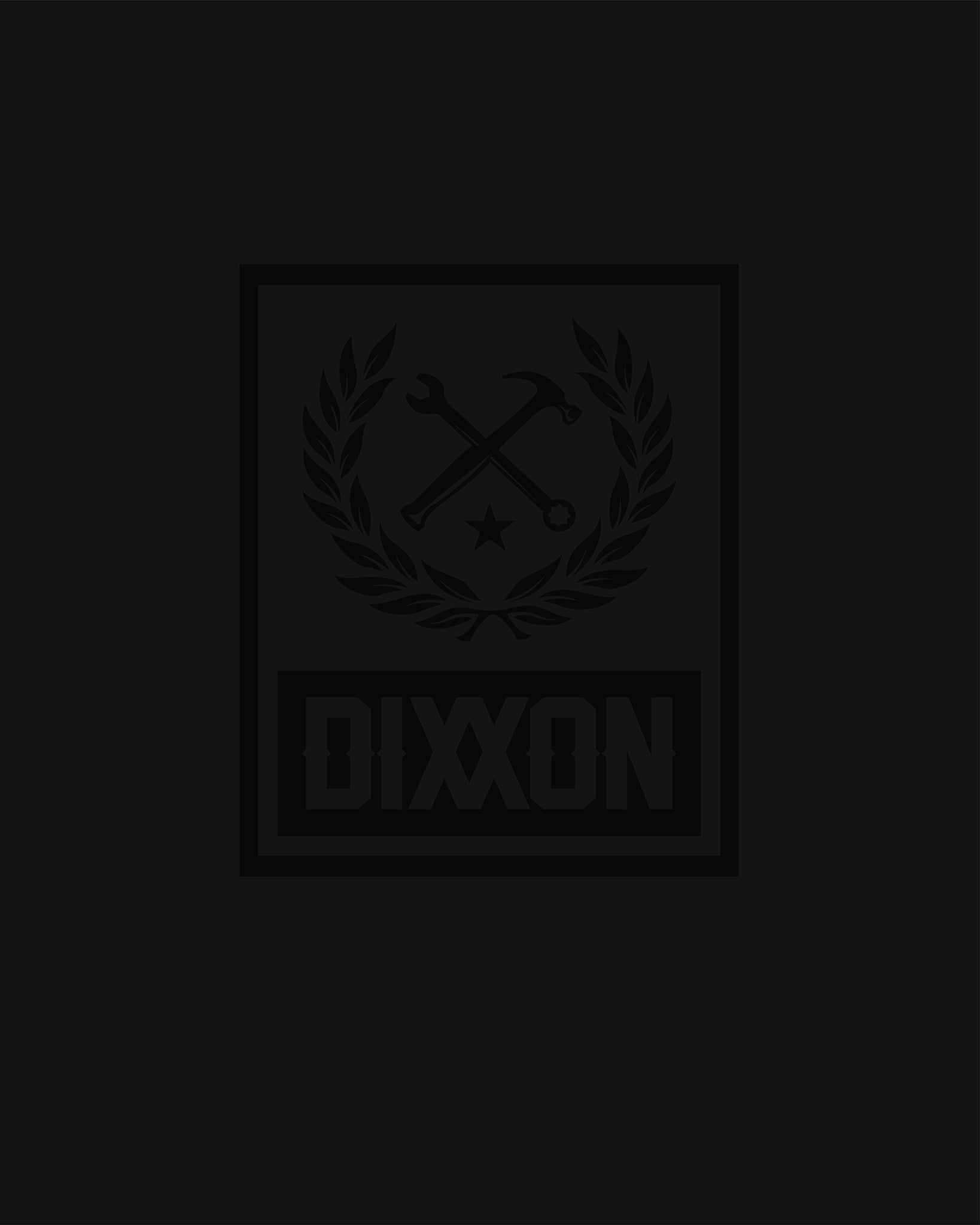 Box Crest 6" Die Cut Sticker - Dixxon Flannel Co.