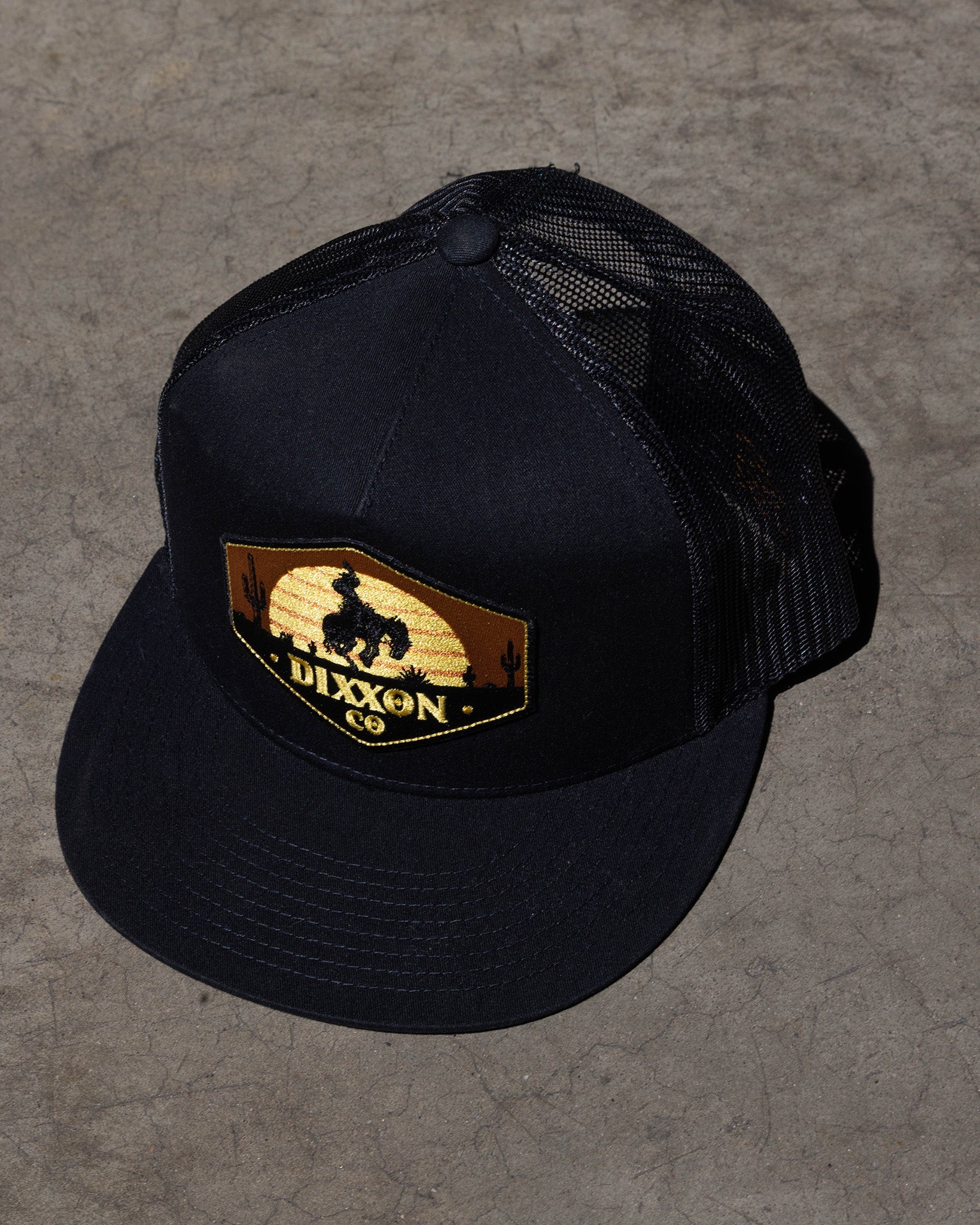 Bronco Flat Bill Trucker Snapback - Dixxon Flannel Co.