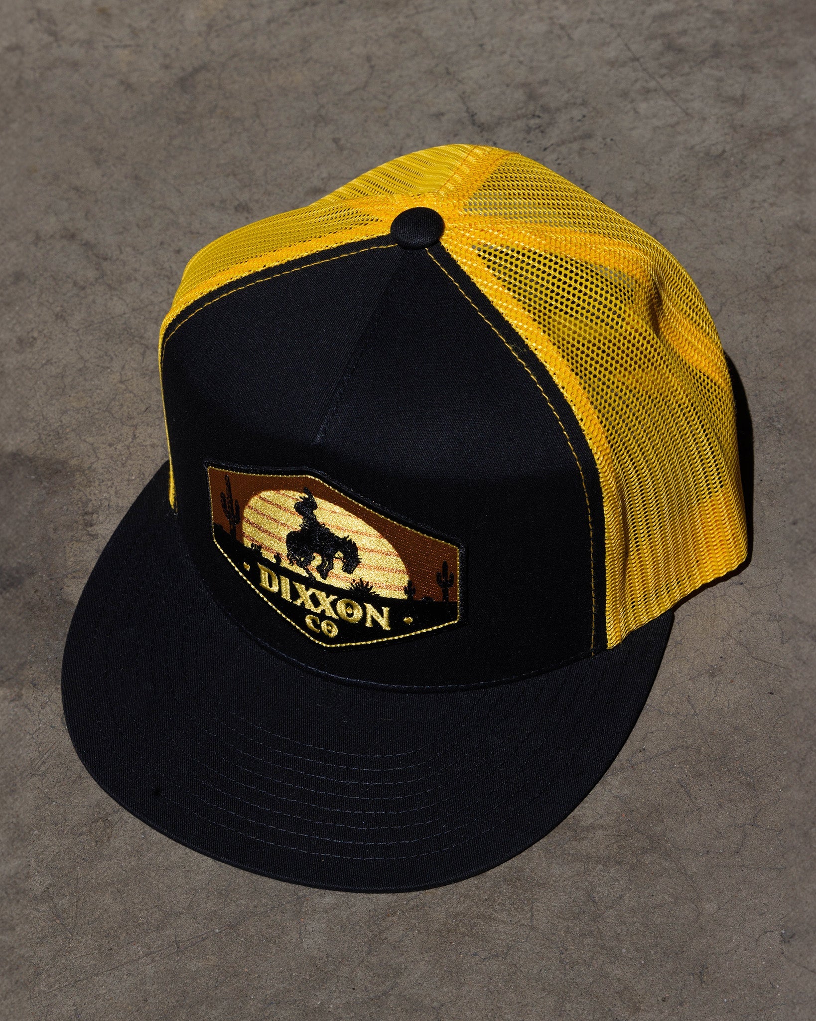 Bronco Flat Bill Trucker Snapback - Dixxon Flannel Co.