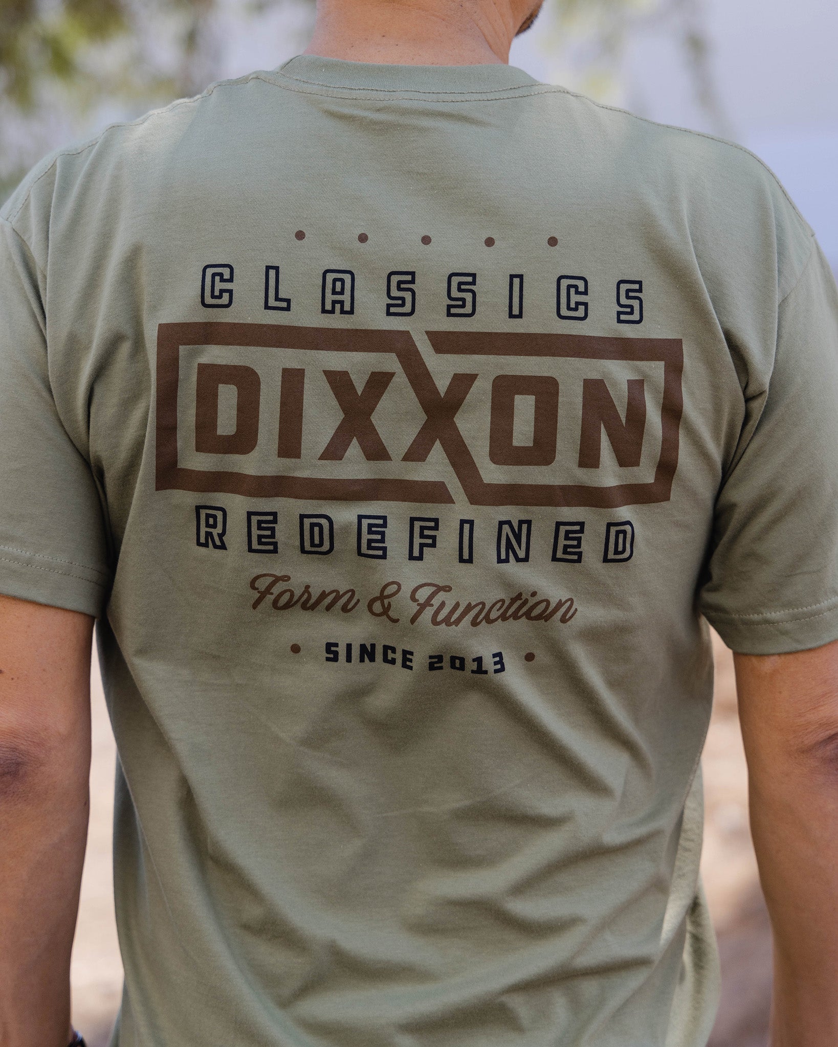 Brown Classics T-Shirt - O.D. Green - Dixxon Flannel Co.