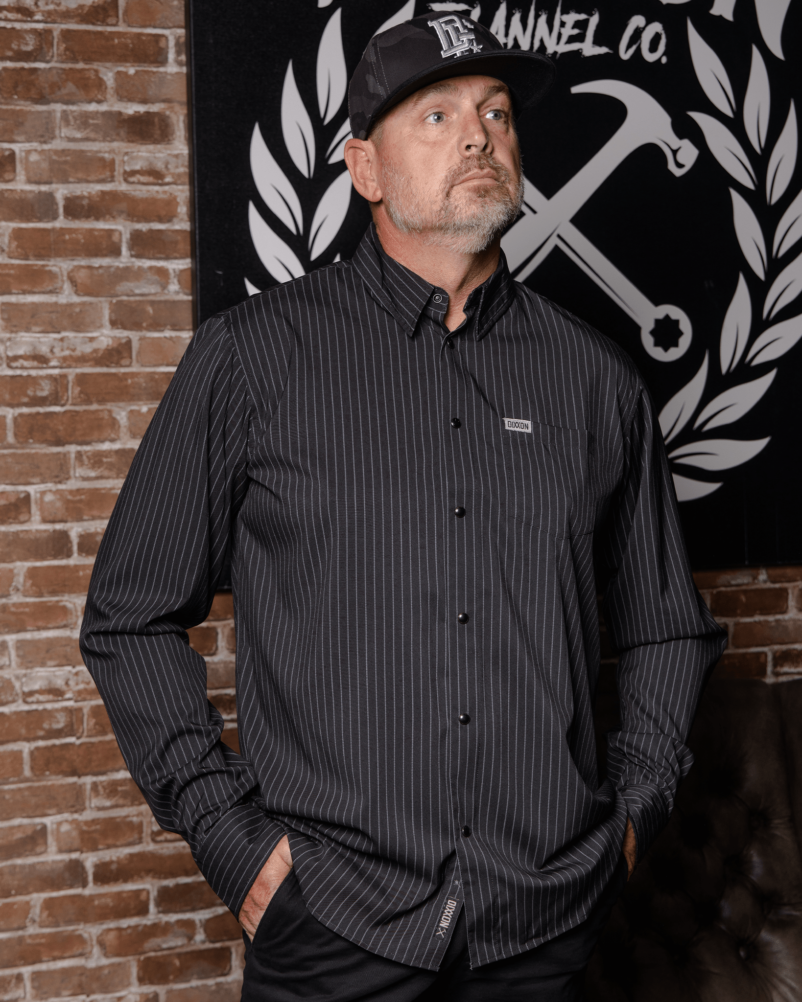 Cable Long Sleeve Party Shirt - Dixxon Flannel Co. view 6