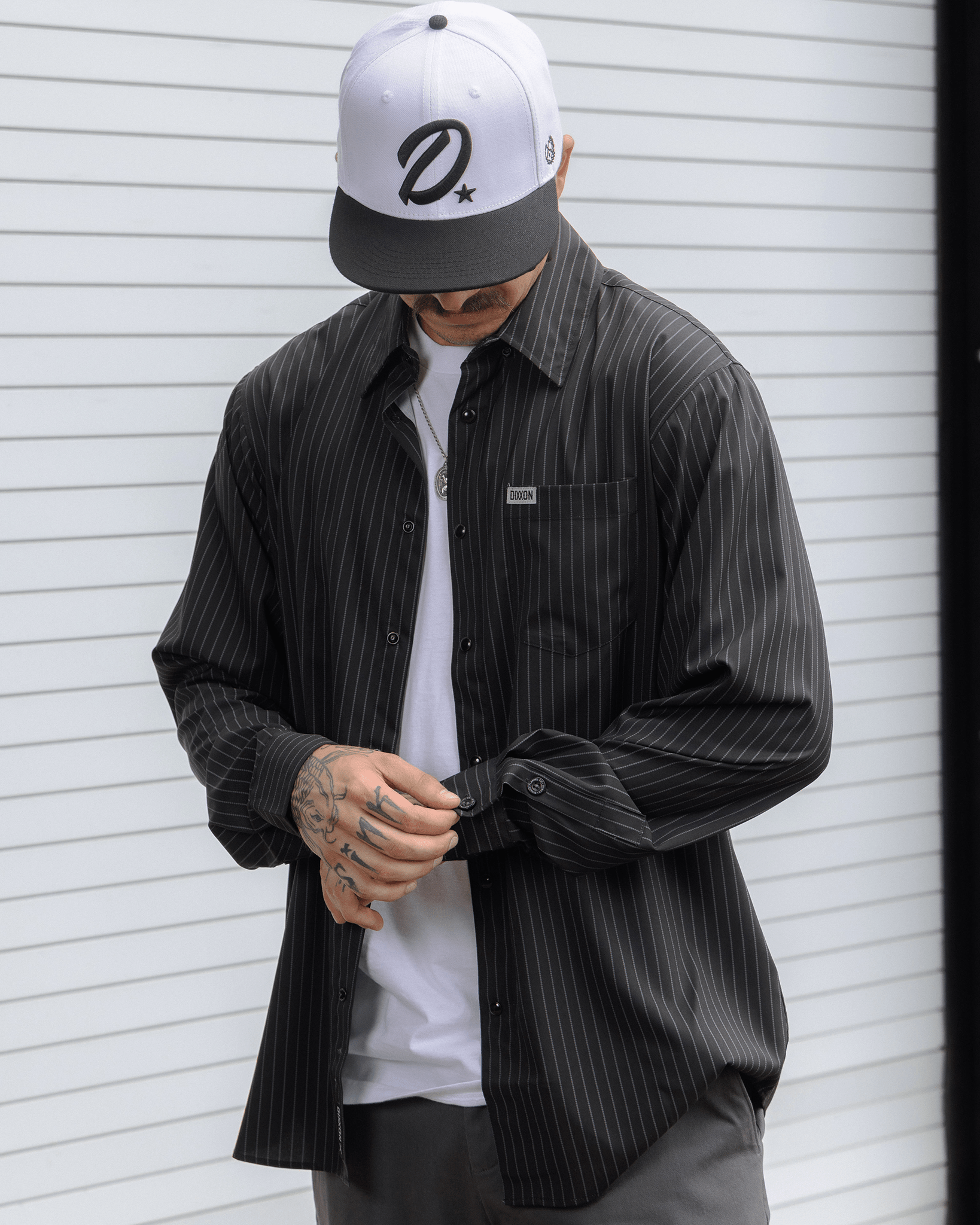 Cable Long Sleeve Party Shirt - Dixxon Flannel Co. view 4