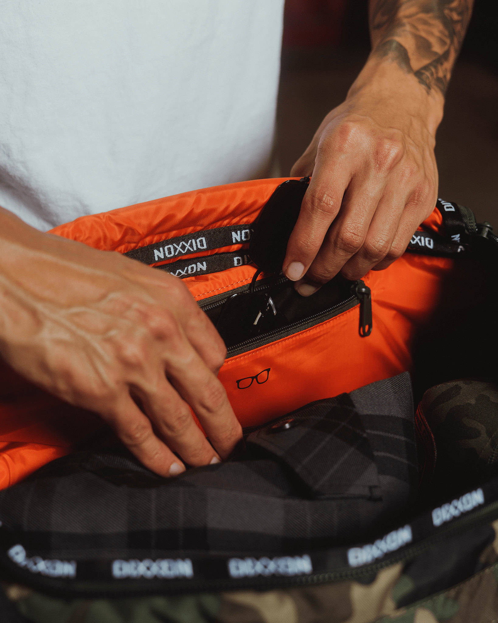Camo Duffle Bag 2.0 - Dixxon Flannel Co.