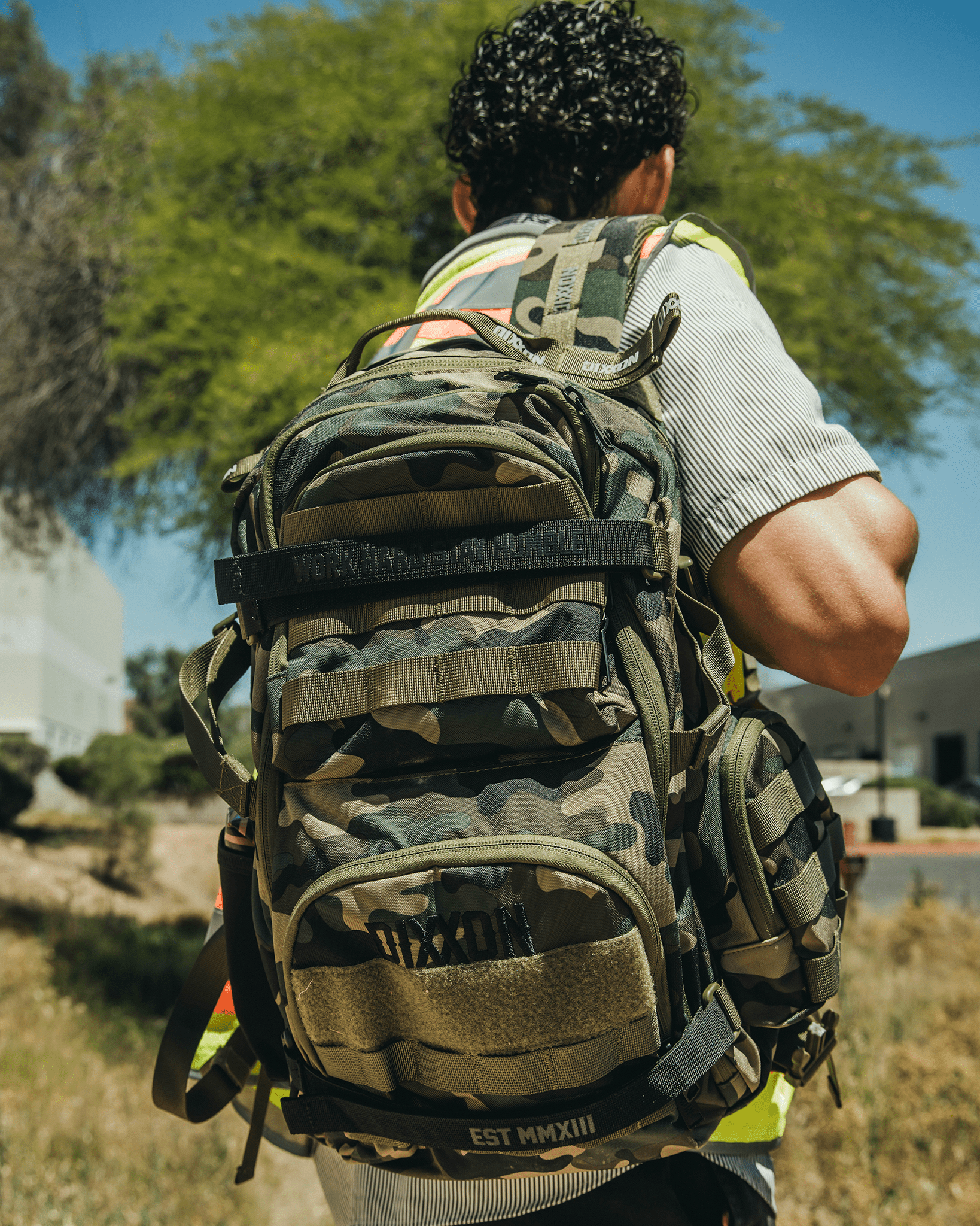 Camo bag sale