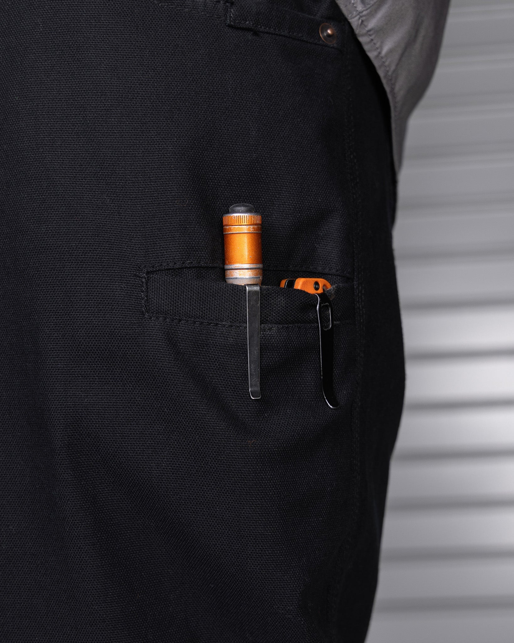 Dixxon Canvas Work Pants - Black: Durable & Stylish for Long Workdays