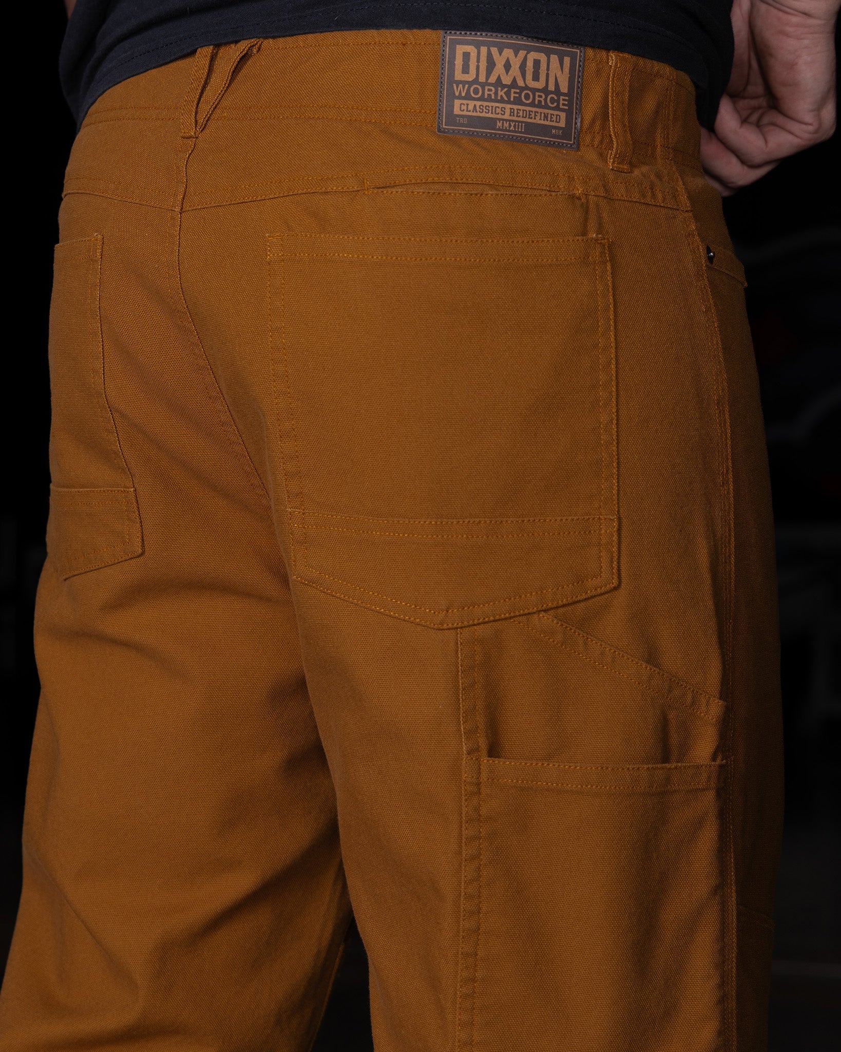 Dixxon Canvas Work Pants - Camel: Durable Apparel for Hard Wear