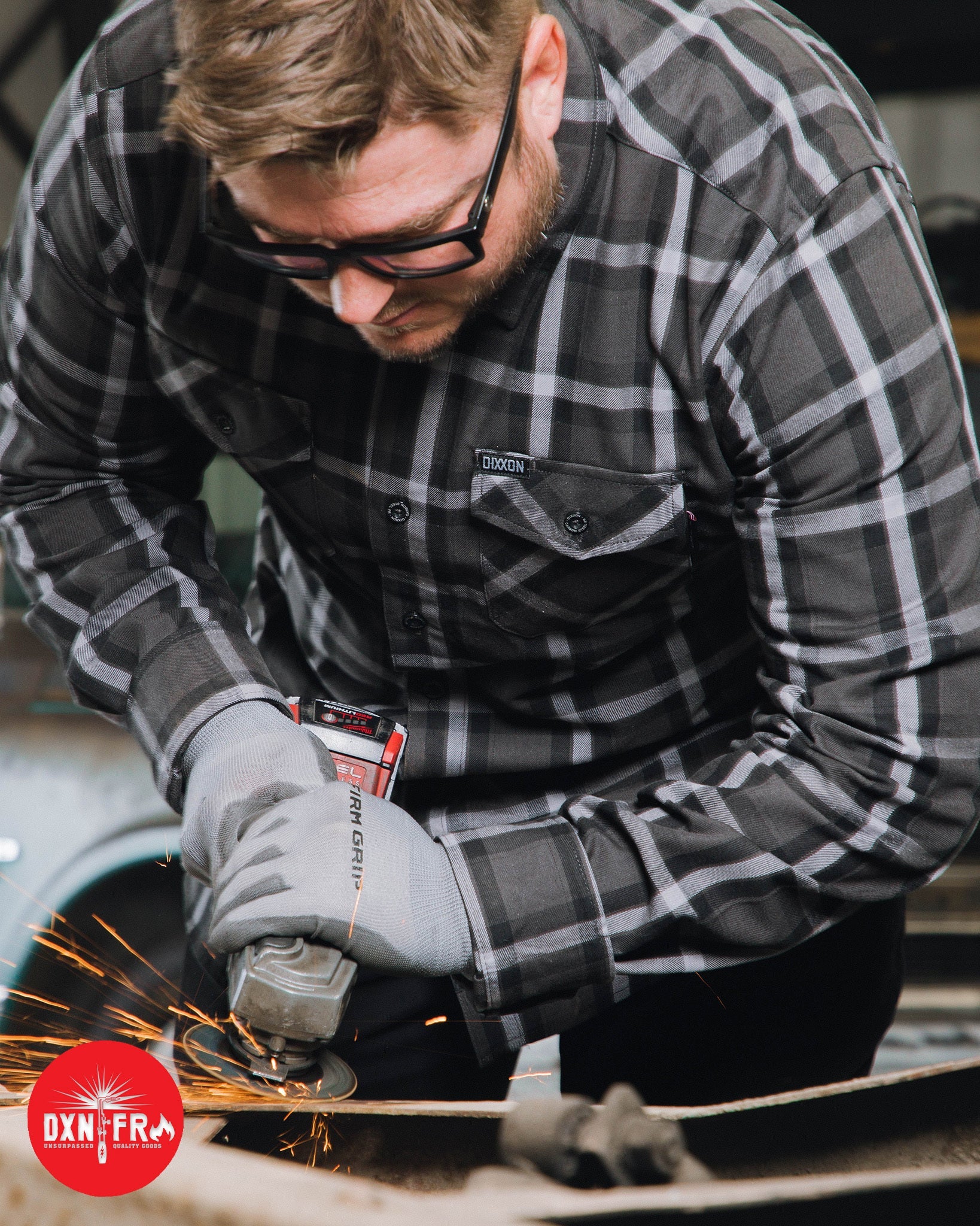 Men's Carbon Steel FR Flannel | Dixxon Flannel Co.
