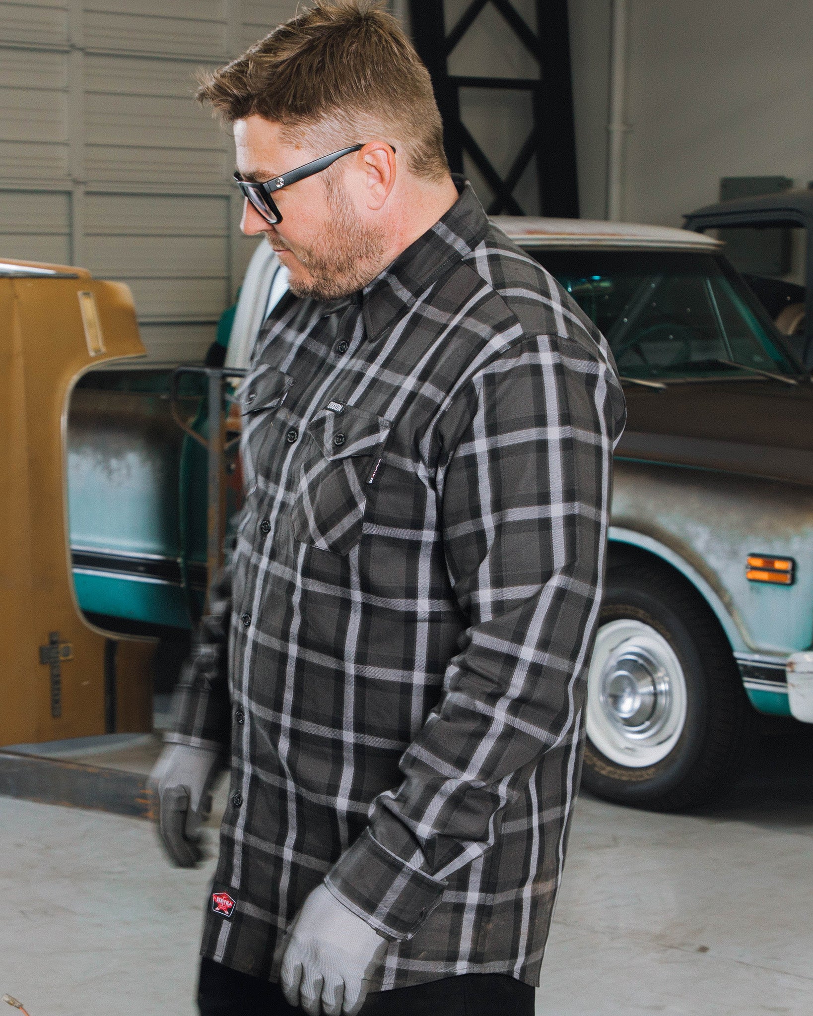 Carbon Steel FR Flannel - Dixxon Flannel Co.
