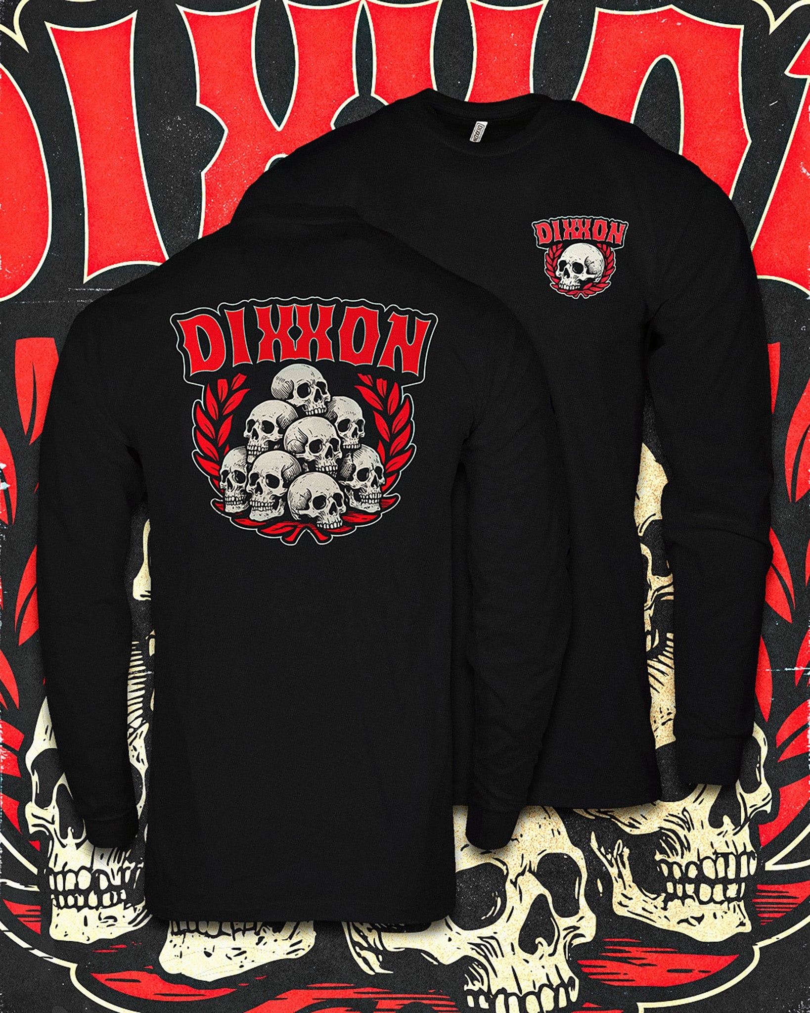 Catacombs Long Sleeve T-Shirt - Black - Dixxon Flannel Co.