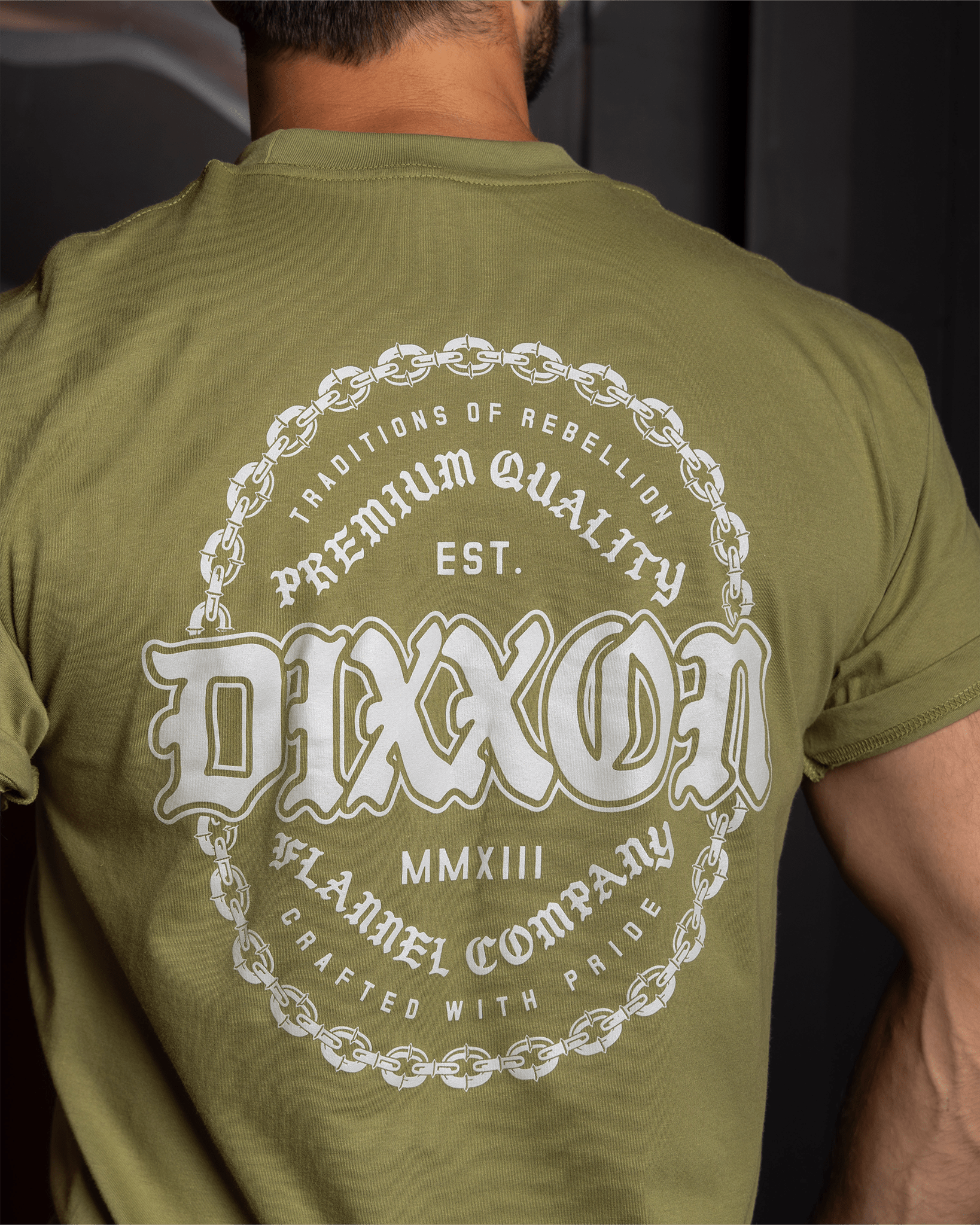 Chained T-Shirt - O.D. Green - Dixxon Flannel Co.