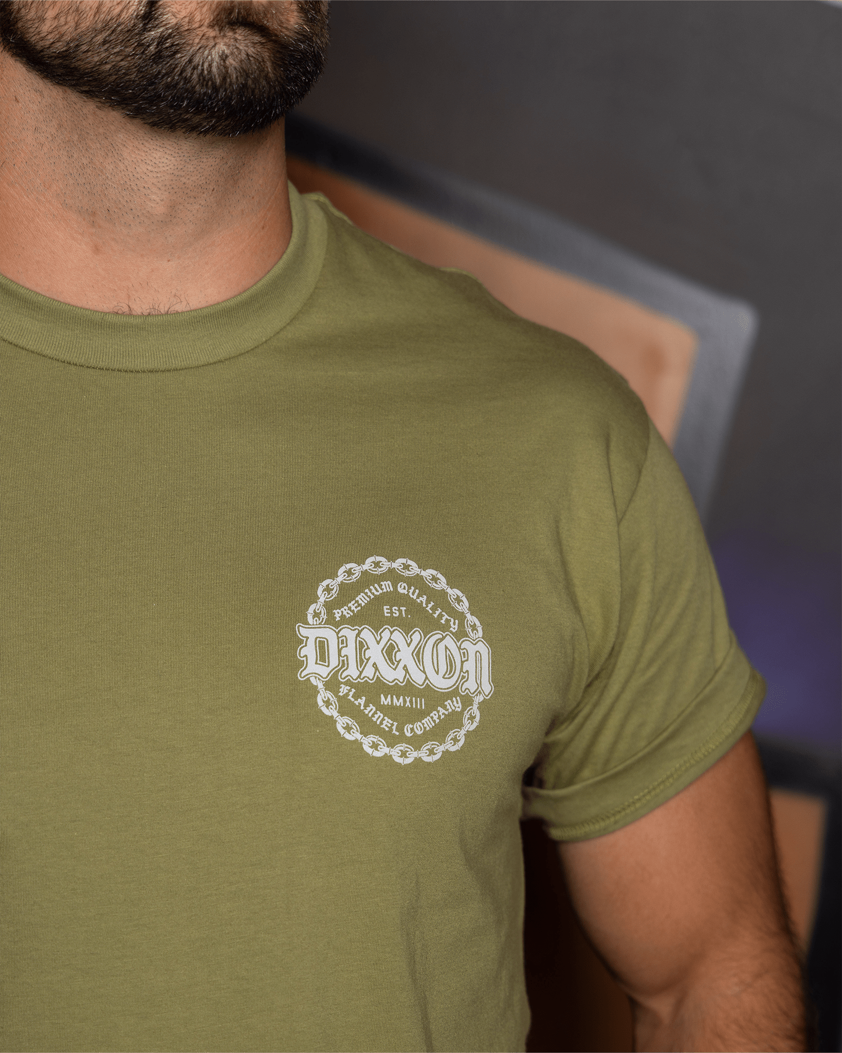 Chained T-Shirt - O.D. Green - Dixxon Flannel Co.