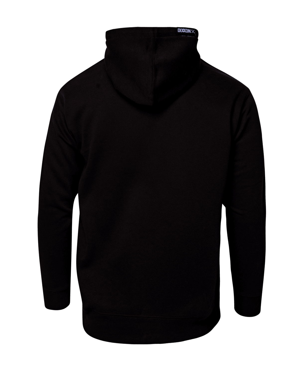Charcoal Us Against The World Pullover Hoodie - Black - Dixxon Flannel Co. view 3