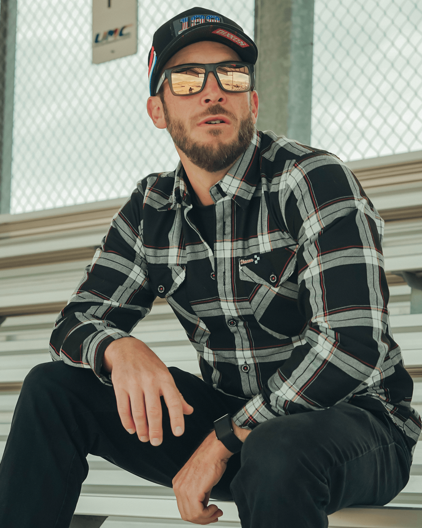 Men's Checkered Flag Flannel | Dixxon Flannel Co. Men's Checkered Flag Flannel | Dixxon Flannel Co.