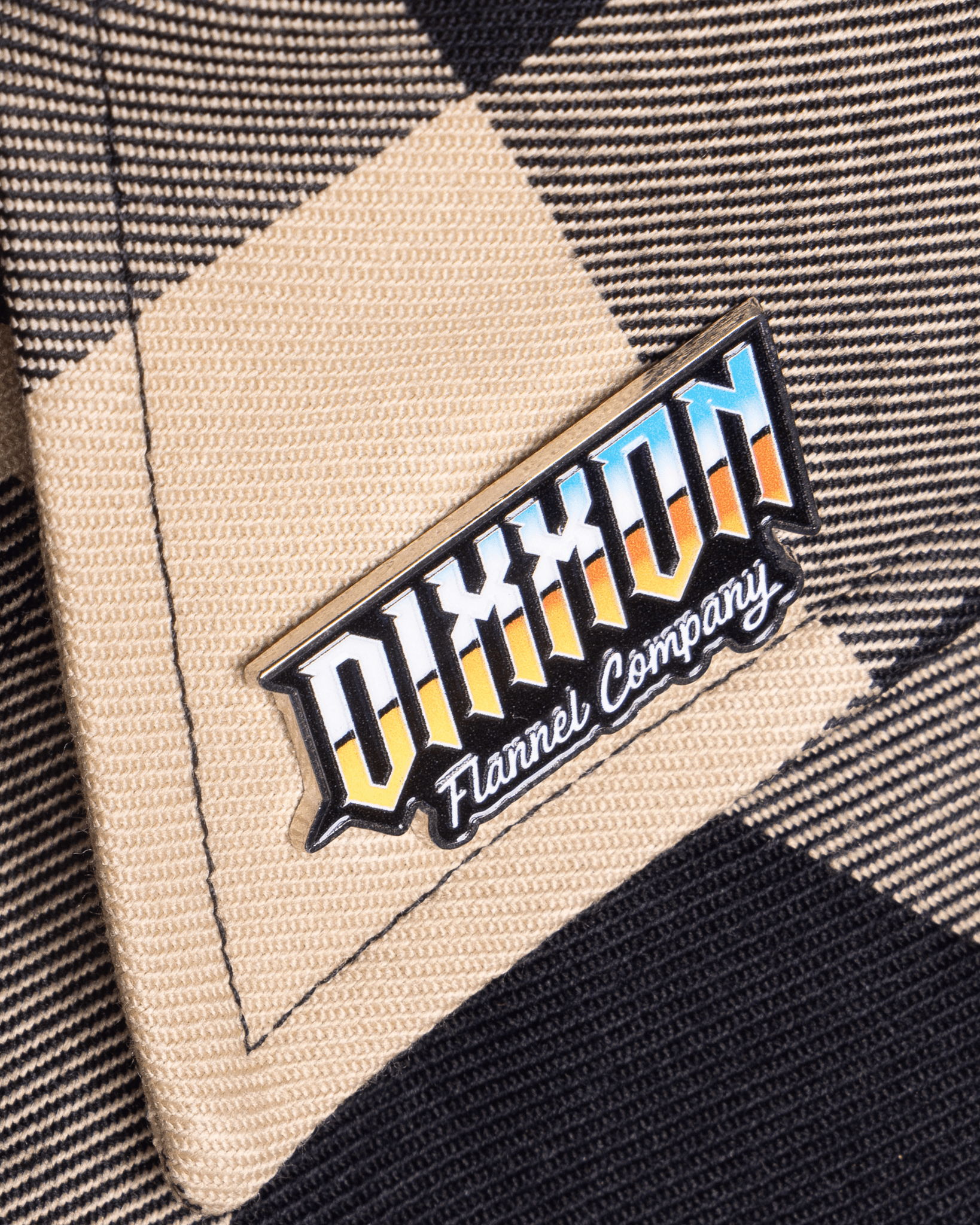 Chrome Enamel Pin - Dixxon Flannel Co.