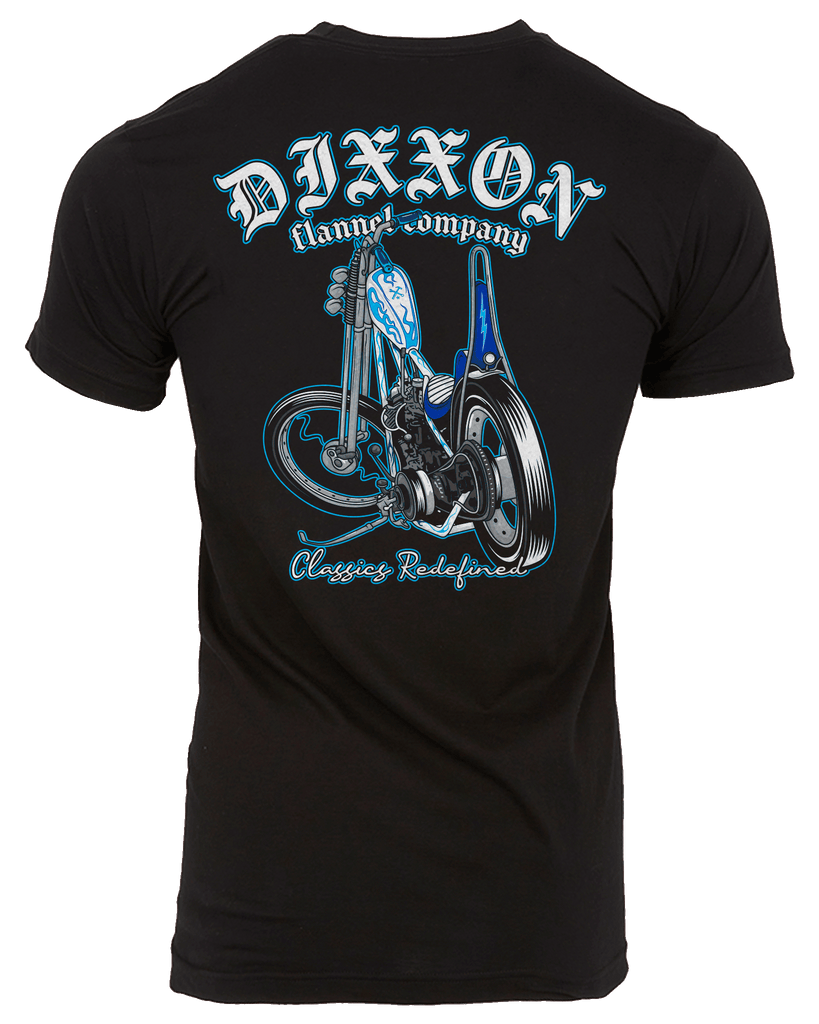 Classic Chopper T-Shirt - Black - Dixxon Flannel Co.