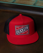 Classics Redefined Flat Bill Trucker Snapback - Red, White, & Black - Dixxon Flannel Co.