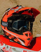 Contender MX Goggle - Black & White / Clear Lens - Dixxon Flannel Co.