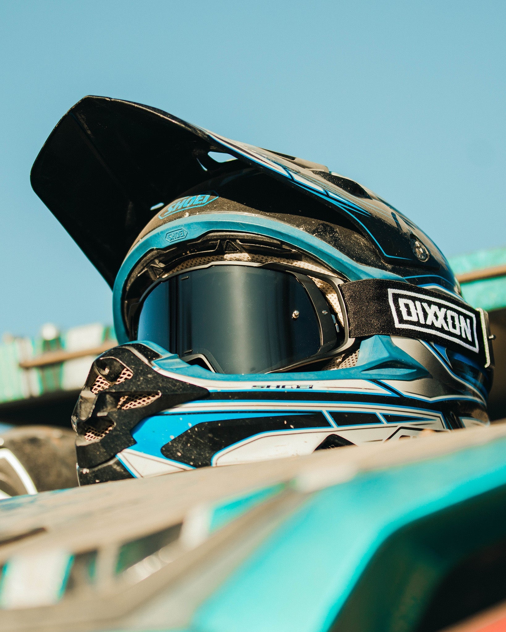 Contender MX Goggle - Black & White / Gray Lens - Dixxon Flannel Co.
