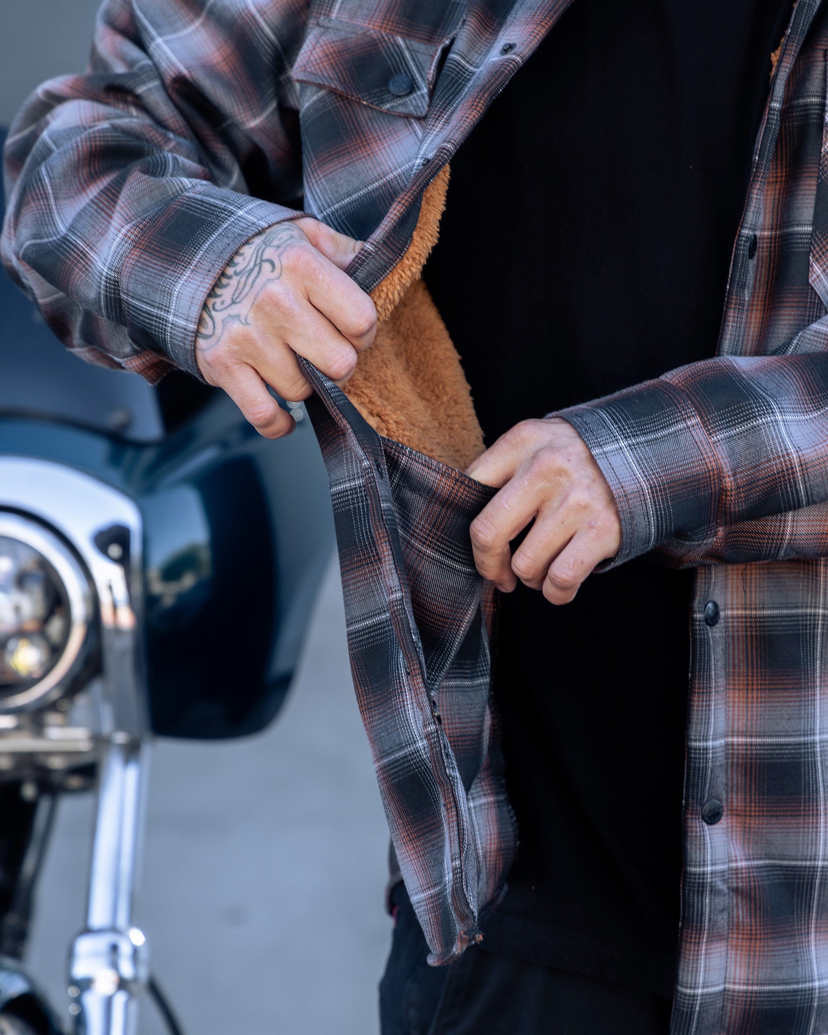 Dixxon Copperline Sherpa Lined Flannel Jacket: Shop Now for