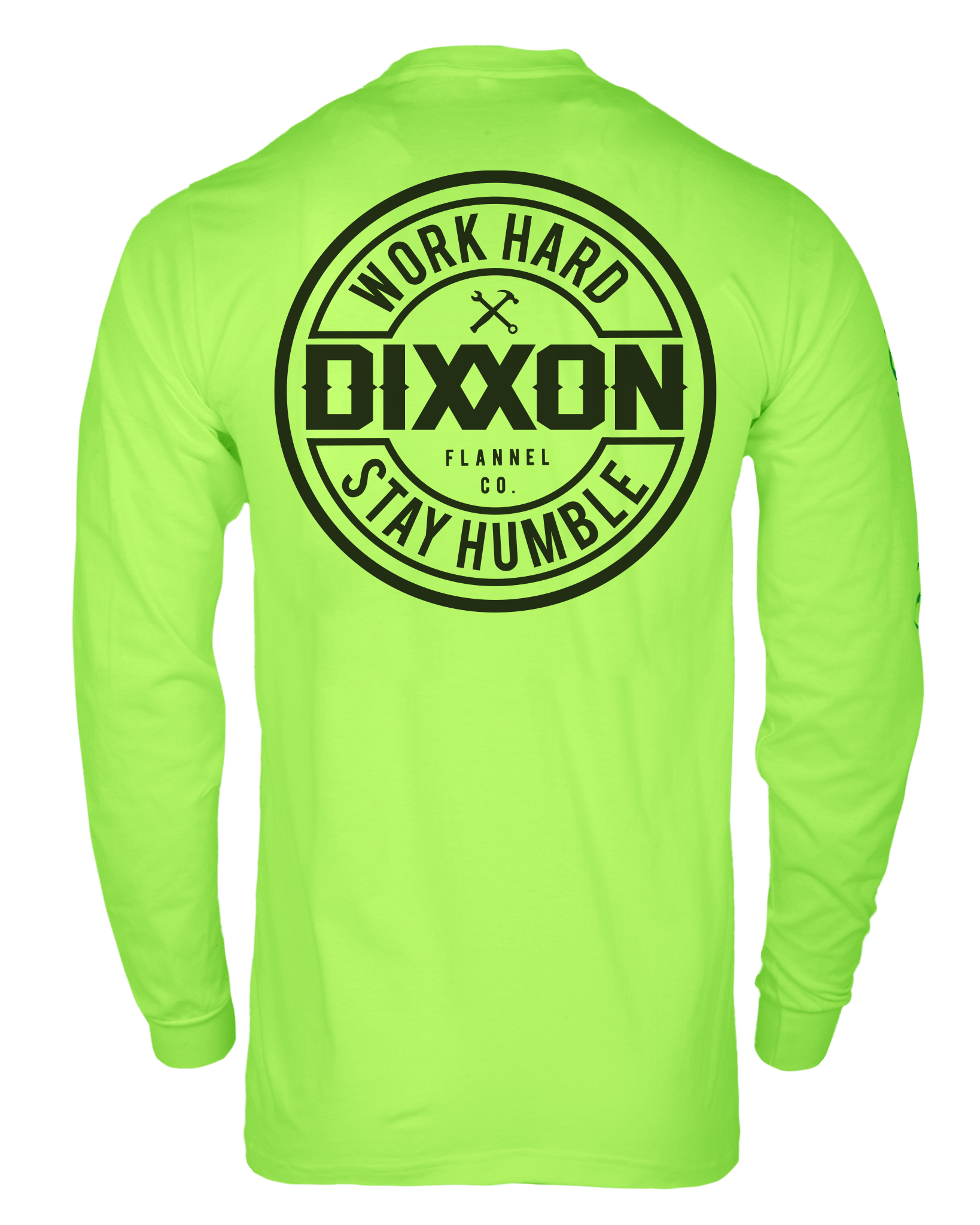 Dixxon Hi Vis T-Shirt - Safety Green: Quality & Style Dixxon Hi Vis T-Shirt - Safety Green: Quality & Style
