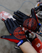 Corpo Moto Gloves - Red, White, & Blue - Dixxon Flannel Co.