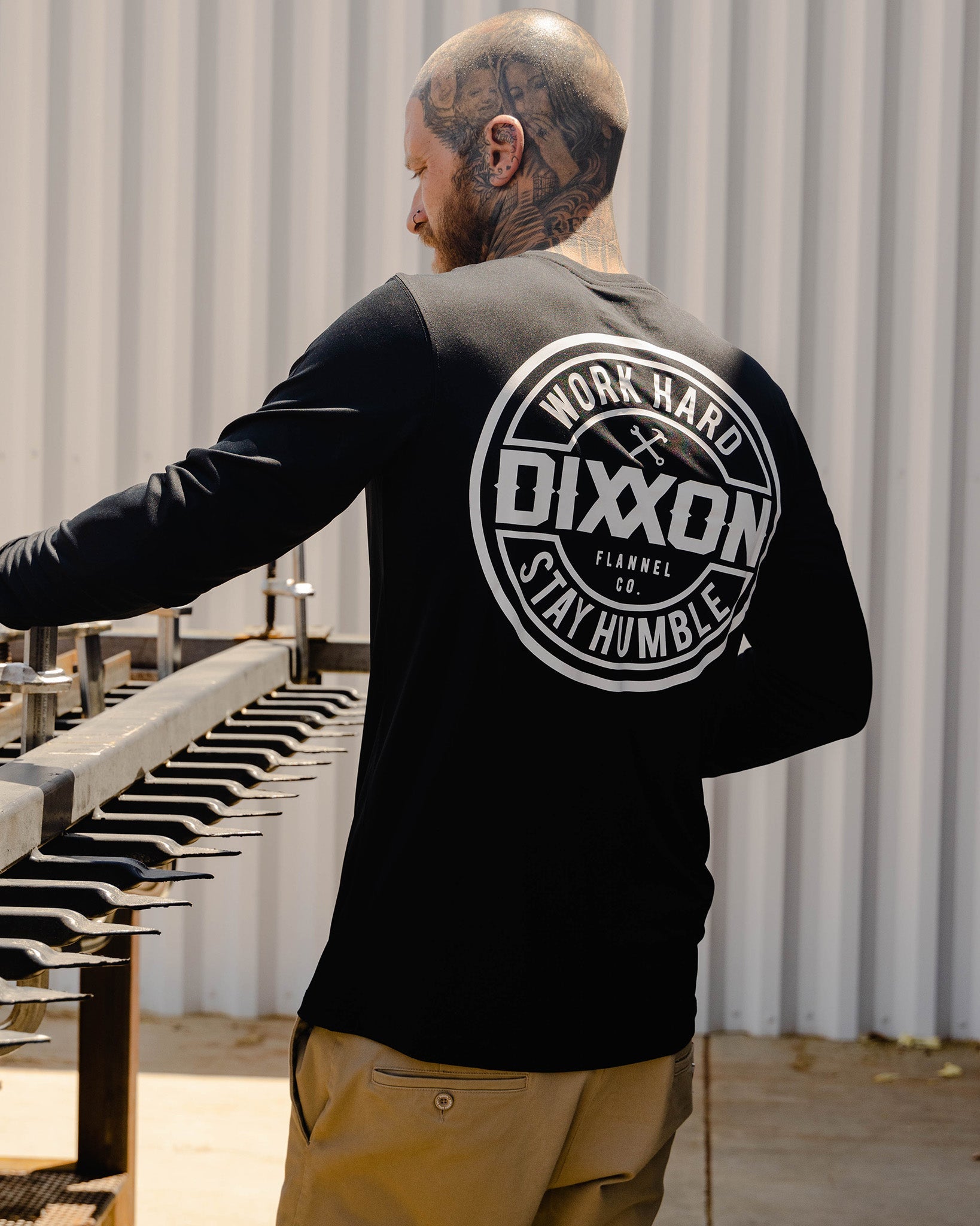Corpo UV Long Sleeve T-Shirt - Black - Dixxon Flannel Co.