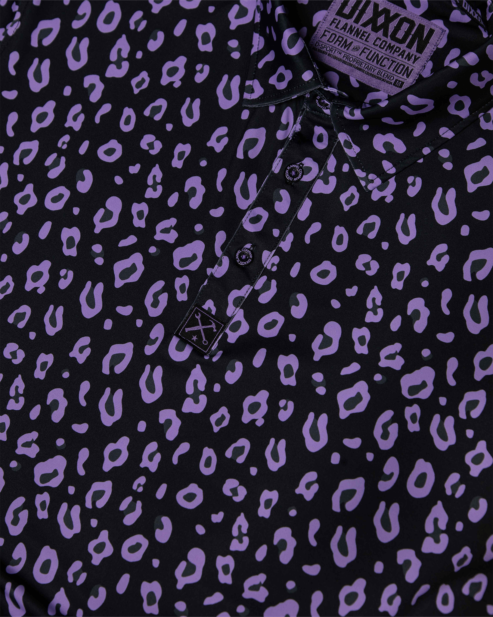Cougar Hunter Party Polo - Purple - Dixxon Flannel Co.