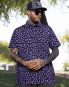 Cougar Hunter Party Polo - Purple - Dixxon Flannel Co.