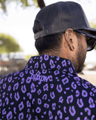 Cougar Hunter Party Polo - Purple - Dixxon Flannel Co.