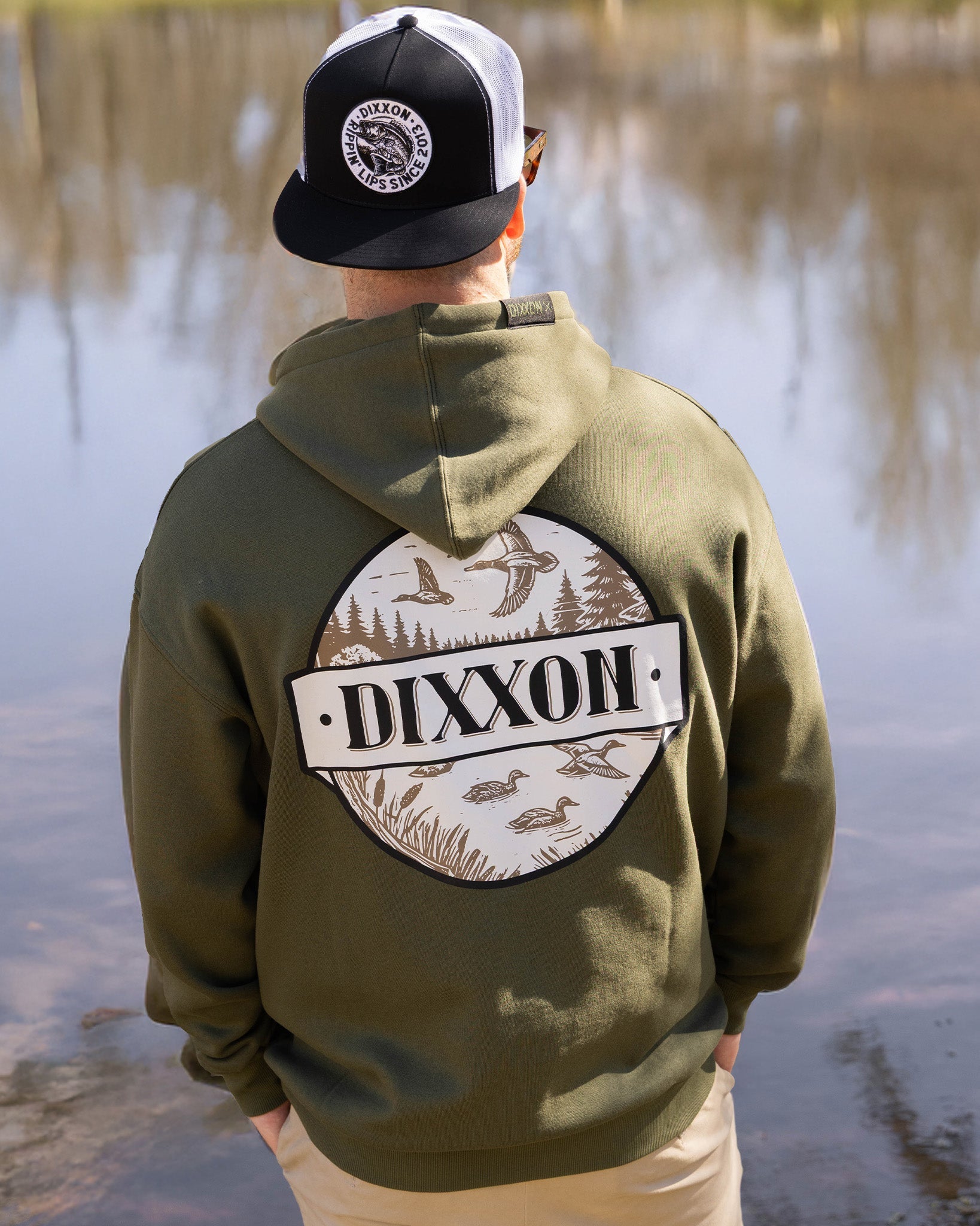 Countryside Pullover Hoodie - O.D. Green - Dixxon Flannel Co.