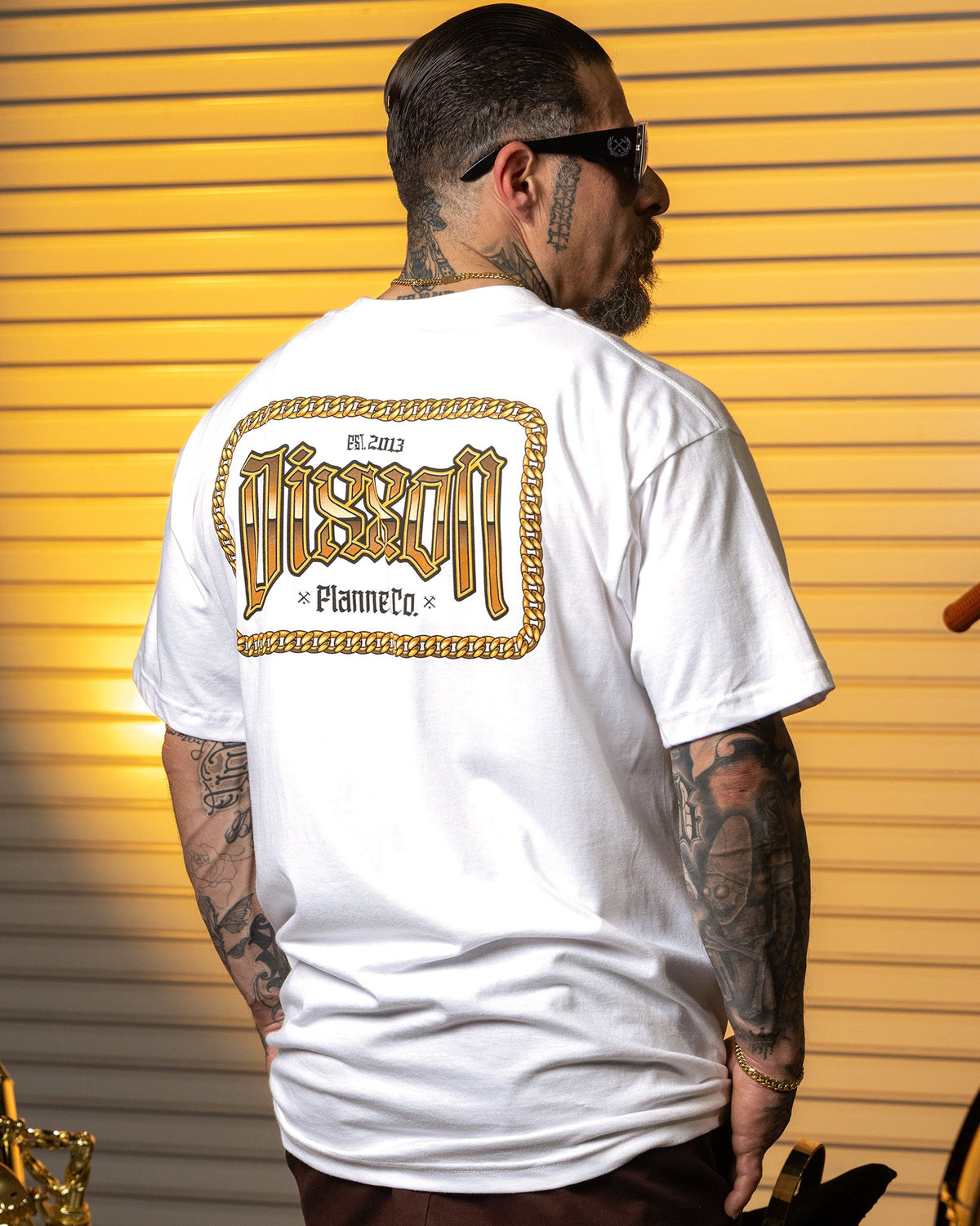 Cube Link Up T-Shirt - White - Dixxon Flannel Co. view 1