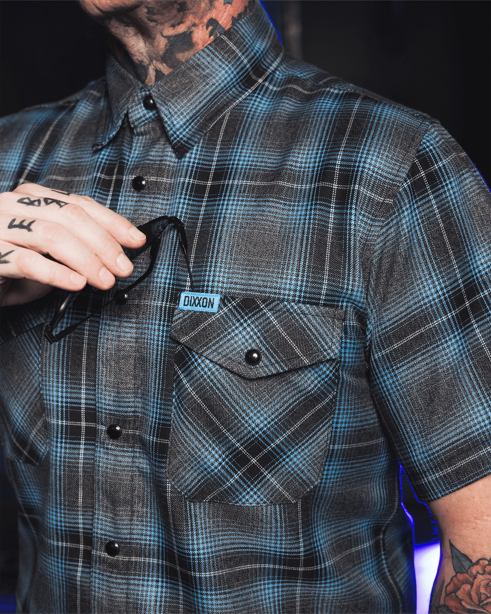 Cyanide 3.0 Short Sleeve Flannel - Dixxon Flannel Co. view 8