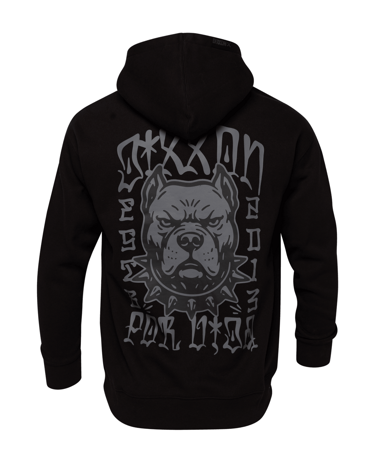 Dawg Pullover Hoodie - Black - Dixxon Flannel Co. view 2