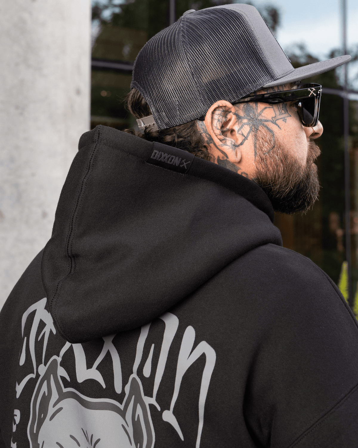 Dawg Pullover Hoodie - Black - Dixxon Flannel Co. view 8