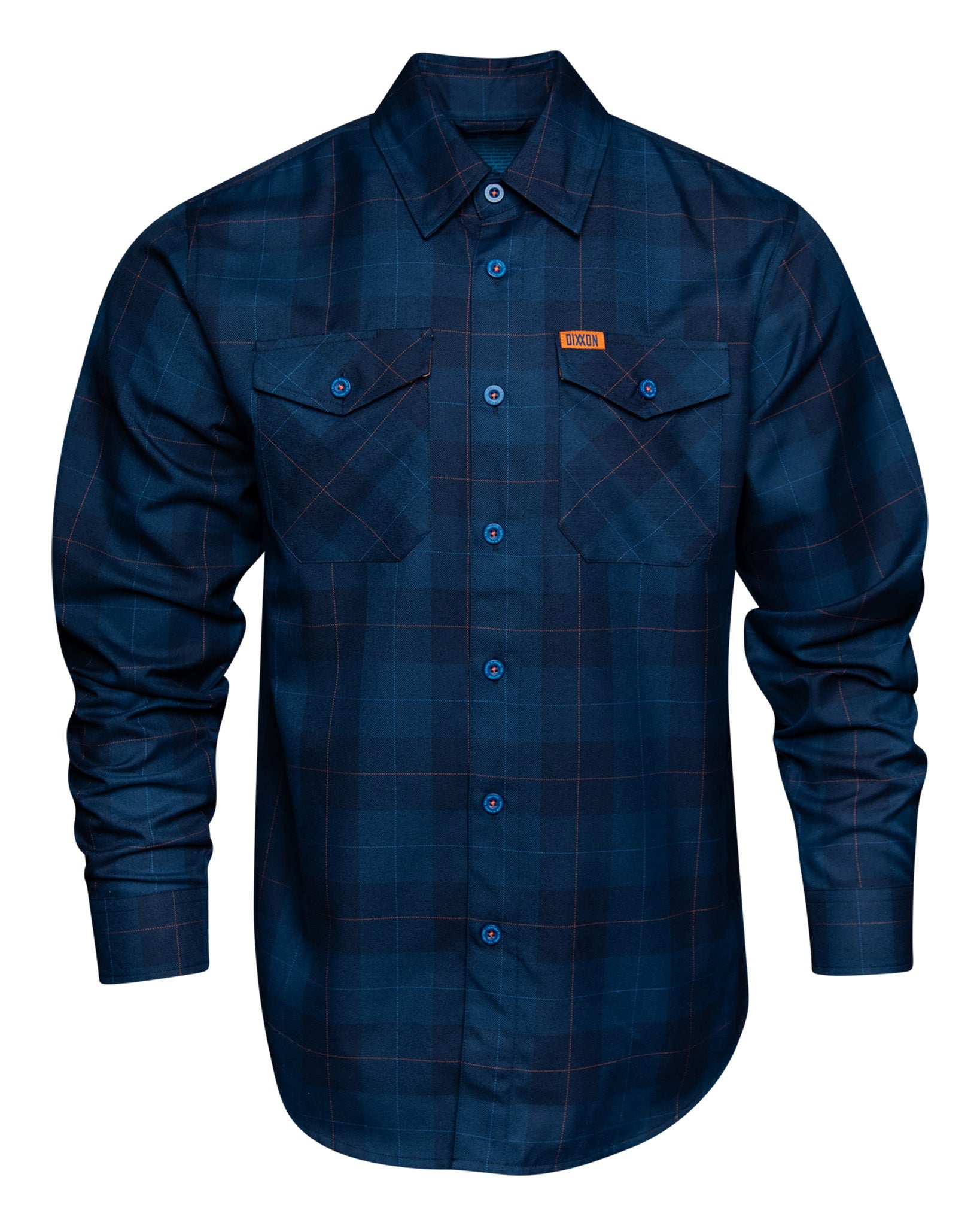 DDC + TRU (Draplin) Flannel - Never - Ending Navy - Dixxon Flannel Co.