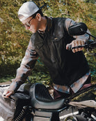 Deadwood Suede Leather Vest - Black - Dixxon Flannel Co.