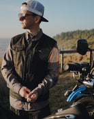 Deadwood Suede Leather Vest - Black - Dixxon Flannel Co.