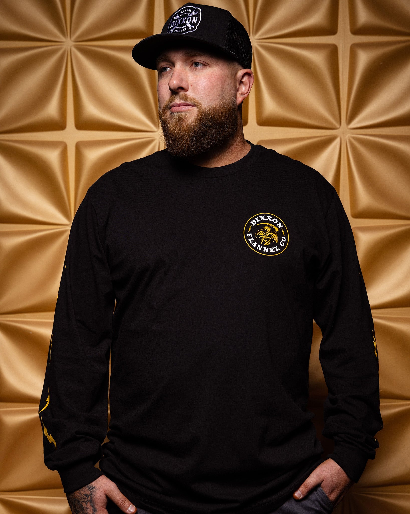 Death Boy Long Sleeve T-Shirt - Black | Dixxon Flannel Co.