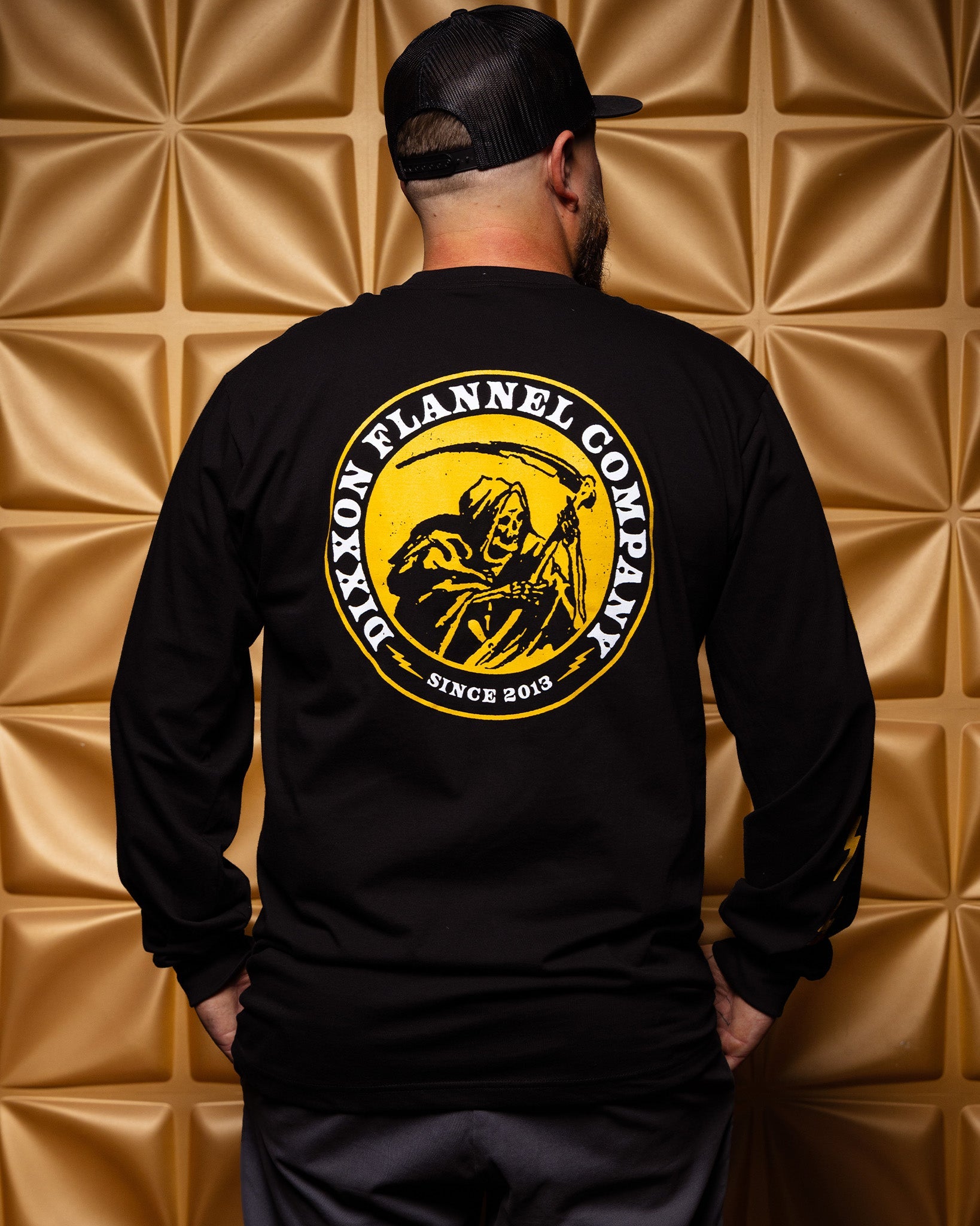 Death Boy Long Sleeve T-Shirt - Black - Dixxon Flannel Co.