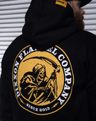 Death Boy Zip Up Hoodie - Black - Dixxon Flannel Co.