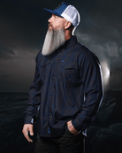 Deep Sea Bamboo Long Sleeve - Dixxon Flannel Co.